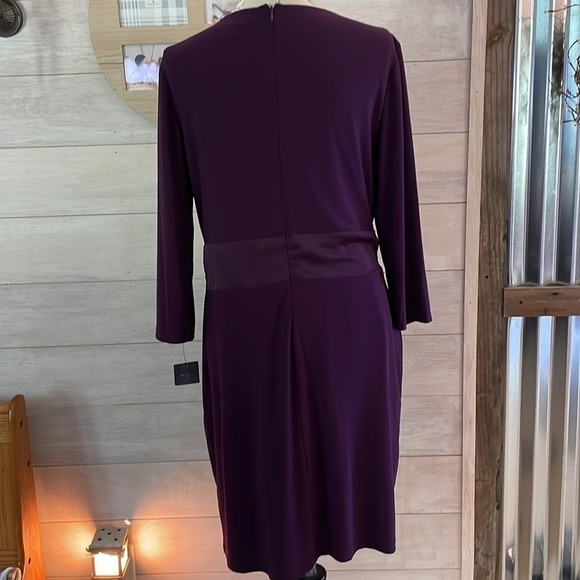 🆕 American Living Eggplant Dress 14 - Picture 5 of 7